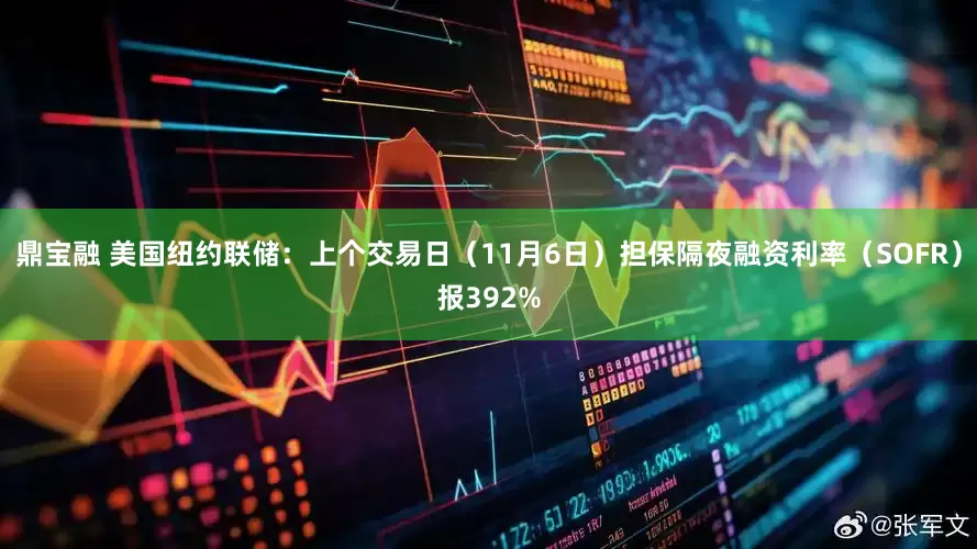 鼎宝融 美国纽约联储：上个交易日（11月6日）担保隔夜融资利率（SOFR）报392%